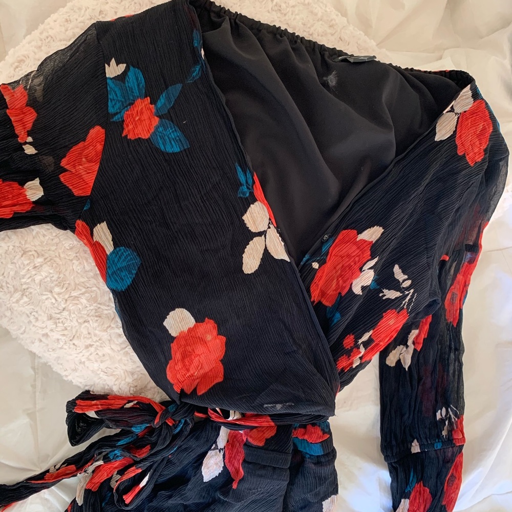 Club Monaco Floral Cocktail Dress